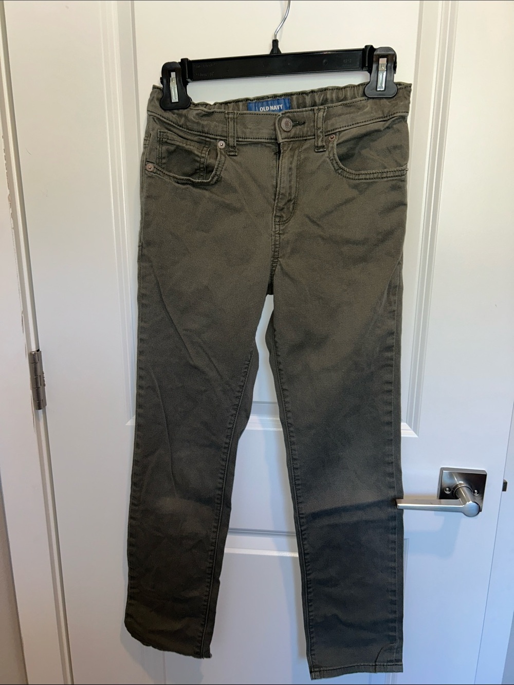 Old Navy Olive Green Kids Casual Pants - Straight Leg